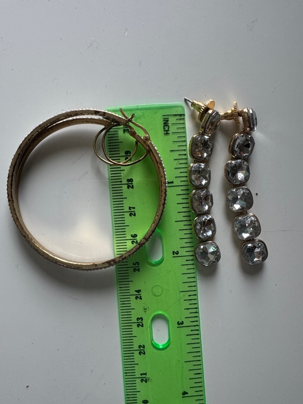 Gold Earring Set 💎 - Picture 6 of 7